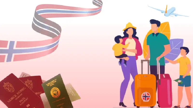 اخذ ویزای همراه از طریق ویزای کار نروژ
